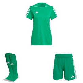 adidas Tiro 23 League Trikotsatz Damen 3-teilig Fussball Trikot Match Shorts Sockenstutzen