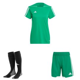 adidas Tiro 23 League Trikotsatz Damen 3-teilig Fussball Trikot Match Shorts Sockenstutzen