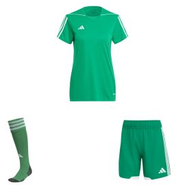 adidas Tiro 23 League Trikotsatz Damen 3-teilig Fussball Trikot Match Shorts Sockenstutzen