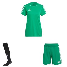 adidas Tiro 23 League Trikotsatz Damen 3-teilig Fussball Trikot Match Shorts Sockenstutzen