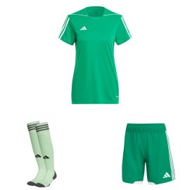 adidas Tiro 23 League Trikotsatz Damen 3-teilig Fussball Trikot Match Shorts Torwart Sockenstutzen