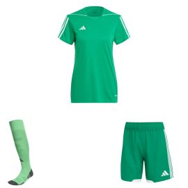 adidas Tiro 23 League Trikotsatz Damen 3-teilig Fussball Trikot Match Shorts Torwart Sockenstutzen