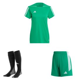 adidas Tiro 23 League Trikotsatz Damen 3-teilig Fussball Trikot Shorts Sockenstutzen