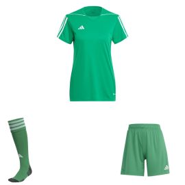 adidas Tiro 23 League Trikotsatz Damen 3-teilig Fussball Trikot Shorts Sockenstutzen