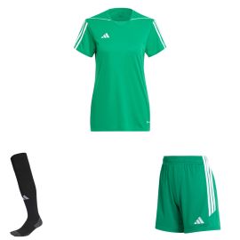 adidas Tiro 23 League Trikotsatz Damen 3-teilig Fussball Trikot Shorts Sockenstutzen