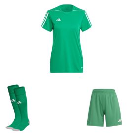 adidas Tiro 23 League Trikotsatz Damen 3-teilig Fussball Trikot Shorts Sockenstutzen