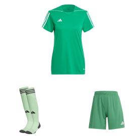 adidas Tiro 23 League Trikotsatz Damen 3-teilig Fussball Trikot Shorts Torwart Sockenstutzen