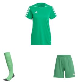 adidas Tiro 23 League Trikotsatz Damen 3-teilig Fussball Trikot Shorts Torwart Sockenstutzen