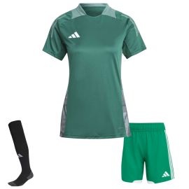 adidas Tiro 24 Competition Trikotsatz Damen 3-teilig Trainingstrikot Match Shorts Sockenstutzen