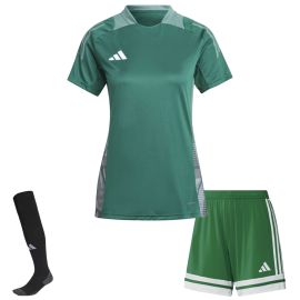 adidas Tiro 24 Competition Trikotsatz Damen 3-teilig Trainingstrikot Shorts Sockenstutzen