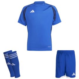 adidas Tiro 24 Trikotsatz Kinder 3-teilig Fussball Trikot Match Shorts Sleeve Stutzen