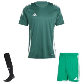 adidas Tiro 24 Trikotsatz Herren Damen 3-teilig Fussball Trikot Match Shorts Sockenstutzen