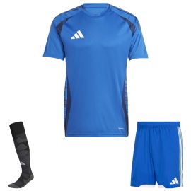 adidas Tiro 24 Trikotsatz Herren Damen 3-teilig Fussball Trikot Match Shorts Torwart Sockenstutzen