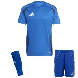 adidas Tiro 24 Trikotsatz Herren Damen 3-teilig Fussball Trikot Shorts Sleeve Stutzen