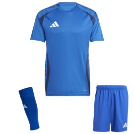 adidas Tiro 24 Trikotsatz Herren Damen 3-teilig Fussball Trikot Shorts Sleeve Stutzen
