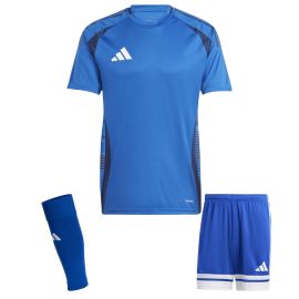 adidas Tiro 24 Trikotsatz Herren Damen 3-teilig Fussball Trikot Shorts Sleeve Stutzen
