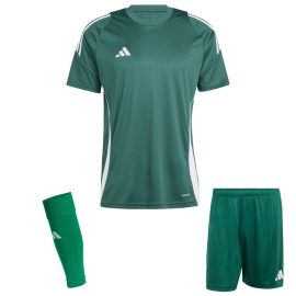 adidas Tiro 24 Trikotsatz Herren Damen 3-teilig Fussball Trikot Shorts Sleeve Stutzen