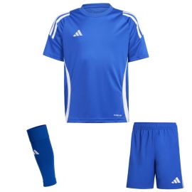 adidas Tiro 24 Trikotsatz Kinder 3-teilig Fussball Trikot Shorts Sleeve Stutzen