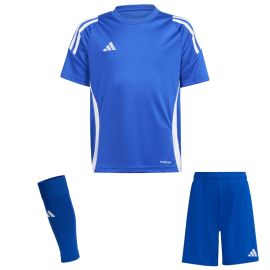 adidas Tiro 24 Trikotsatz Kinder 3-teilig Fussball Trikot Shorts Sleeve Stutzen