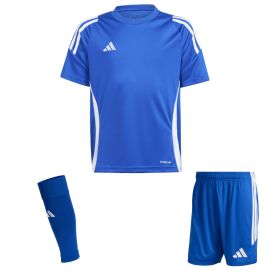 adidas Tiro 24 Trikotsatz Kinder 3-teilig Fussball Trikot Shorts Sleeve Stutzen