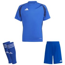 adidas Tiro 24 Trikotsatz Kinder 3-teilig Fussball Trikot Shorts Sleeve Stutzen