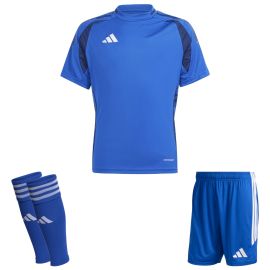 adidas Tiro 24 Trikotsatz Kinder 3-teilig Fussball Trikot Shorts Sleeve Stutzen