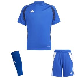 adidas Tiro 24 Trikotsatz Kinder 3-teilig Fussball Trikot Shorts Sleeve Stutzen