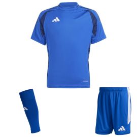 adidas Tiro 24 Trikotsatz Kinder 3-teilig Fussball Trikot Shorts Sleeve Stutzen