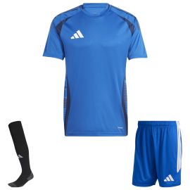 adidas Tiro 24 Trikotsatz Herren Damen 3-teilig Fussball Trikot Shorts Sockenstutzen