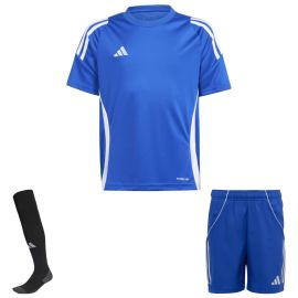 adidas Tiro 24 Trikotsatz Kinder 3-teilig Fussball Trikot Shorts Sockenstutzen