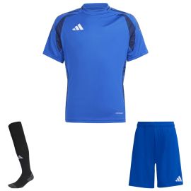 adidas Tiro 24 Trikotsatz Kinder 3-teilig Fussball Trikot Shorts Sockenstutzen