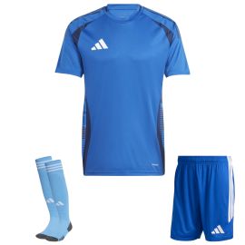 adidas Tiro 24 Trikotsatz Herren Damen 3-teilig Fussball Trikot Shorts Torwart Sockenstutzen