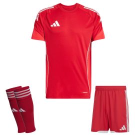 adidas Tiro 25 Competition Trikotsatz Herren Damen 3-teilig Fußball Trikot Match Shorts Sleeve Stutzen