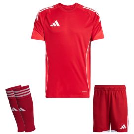 adidas Tiro 25 Competition Trikotsatz Kinder 3-teilig Fußball Trikot Match Shorts Sleeve Stutzen