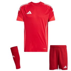 adidas Tiro 25 Competition Trikotsatz Kinder 3-teilig Fußball Trikot Match Shorts Sleeve Stutzen