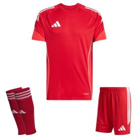 adidas Tiro 25 Competition Trikotsatz Herren Damen 3-teilig Fußball Trikot Shorts Sleeve Stutzen