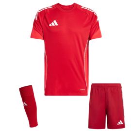 adidas Tiro 25 Competition Trikotsatz Kinder 3-teilig Fußball Trikot Shorts Sleeve Stutzen