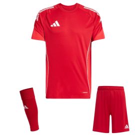 adidas Tiro 25 Competition Trikotsatz Kinder 3-teilig Fußball Trikot Shorts Sleeve Stutzen