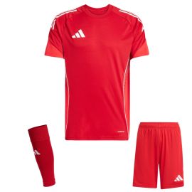 adidas Tiro 25 Competition Trikotsatz Kinder 3-teilig Fußball Trikot Shorts Sleeve Stutzen