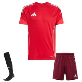 adidas Tiro 25 Competition Trikotsatz Herren Damen 3-teilig Fußball Trikot Shorts Sockenstutzen
