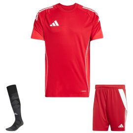 adidas Tiro 25 Competition Trikotsatz Kinder 3-teilig Fußball Trikot Shorts Torwart Sockenstutzen