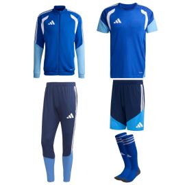 adidas Tiro 26 Competition Fussball Jacken Set Herren Damen 5-teilig Trainingsjacke Trainingshose Trikot Trainingsshorts Sockenstutzen