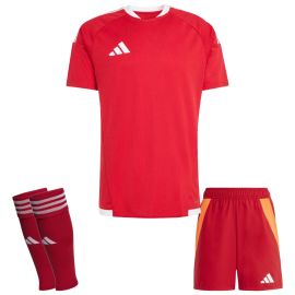 adidas Tiro 26 Competition Trikotsatz Herren Damen 3-teilig Match Trikot Shorts Competition Match Sleeve Stutzen
