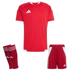 adidas Tiro 26 Competition Trikotsatz Herren Damen 3-teilig Match Trikot Shorts Sleeve Stutzen