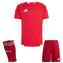 adidas Tiro 26 Competition Trikotsatz Herren Damen 3-teilig Match Trikot Shorts Sleeve Stutzen