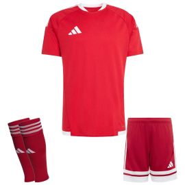 adidas Tiro 26 Competition Trikotsatz Herren Damen 3-teilig Match Trikot Shorts Sleeve Stutzen