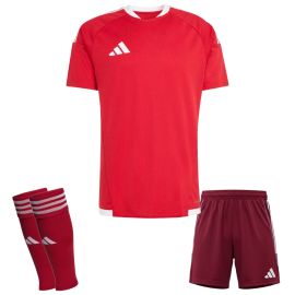 adidas Tiro 26 Competition Trikotsatz Herren Damen 3-teilig Match Trikot Shorts Sleeve Stutzen