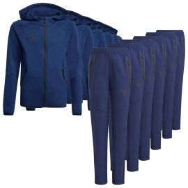 adidas Tiro Travel Präsentationsanzug Satz Kinder 2-teilig Kapuzenjacke Präsentationshose