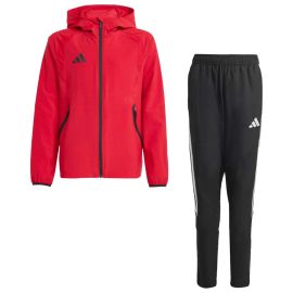 adidas Tiro Travel Präsentationsanzug Set Kinder 2-teilig Windbreaker Präsentationshose