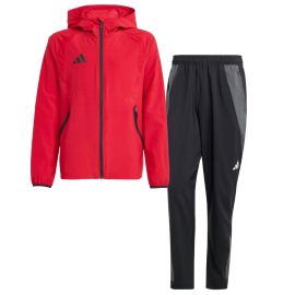 adidas Tiro Travel Präsentationsanzug Set Kinder 2-teilig Windbreaker Präsentationshose